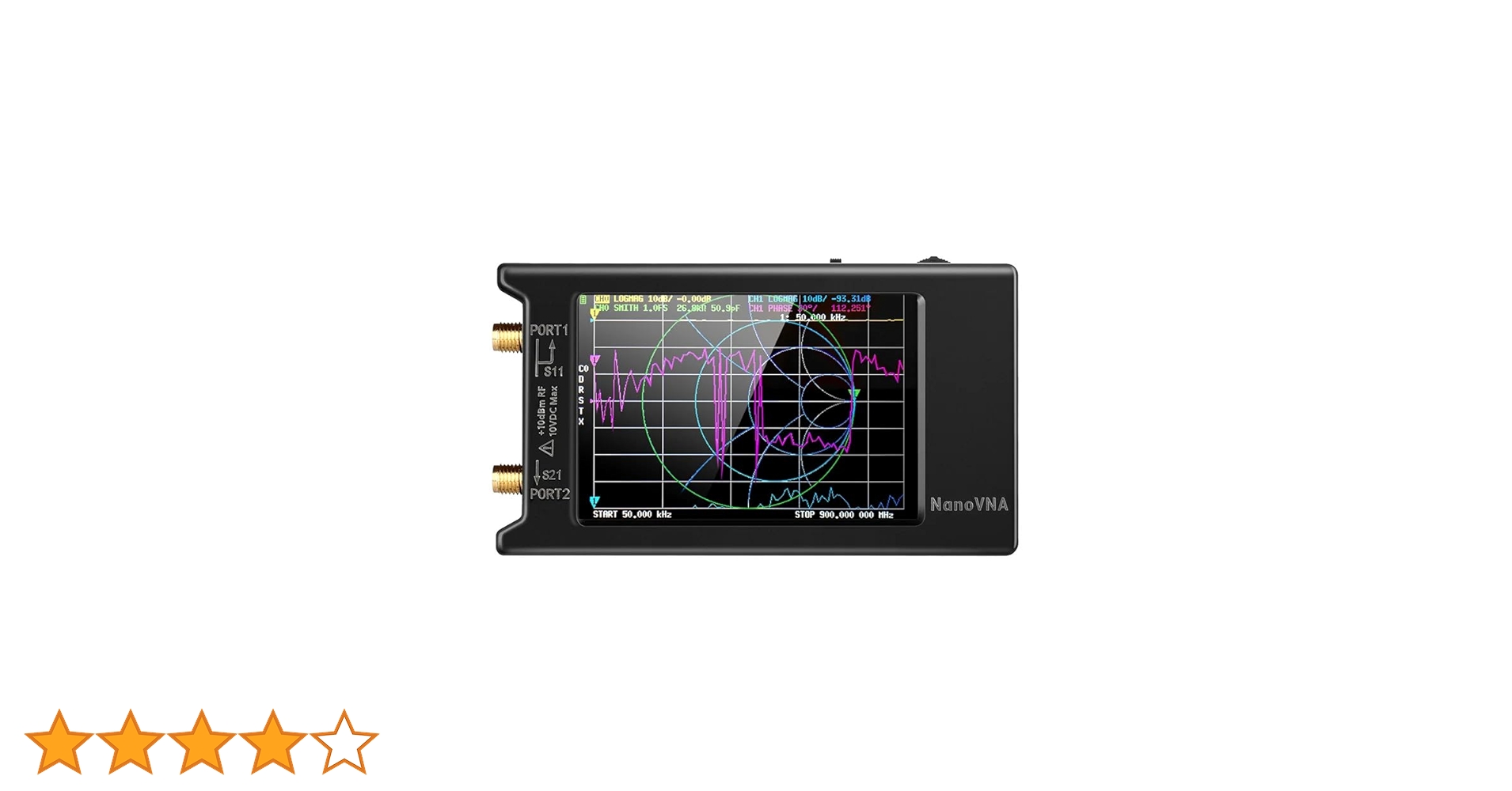 NanoVNA-H4ベクトルネットワークアナライザー[4インチフルLCD]中古 NanoVNA-H4ベクトルネットワークアナライザー[4インチフルLCD]中古